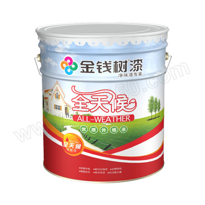 jinqianshu金钱树全天候优质外墙漆jqs310020kg1桶