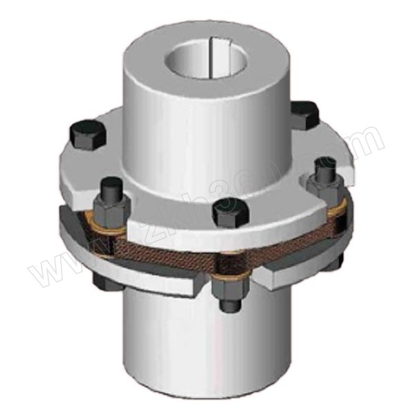 qy/强宇 尼龙棒销联轴器 mxgz-1200(电机与减速机侧 1套