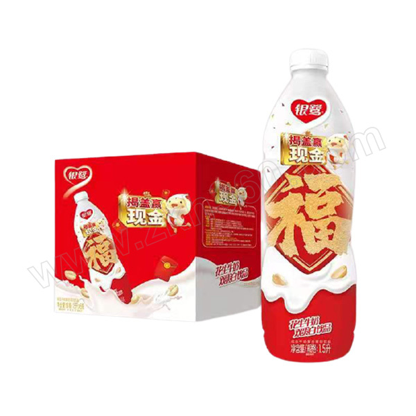 yinlu银鹭花生牛奶6926892524704450ml15瓶1箱