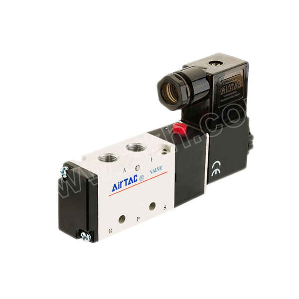 airtac亚德客4v200系列电磁阀4v21008fi两位五通直接出线式接口rc14