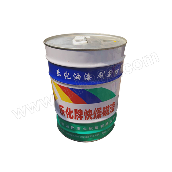 lehua乐化醇酸快燥磁漆调和漆中蓝2kg1桶