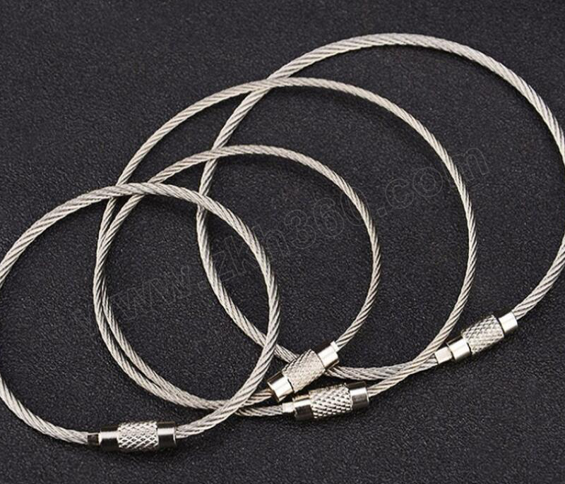 chuanganneng/创安能 不锈钢丝绳圈 catb-q01 绳长30cm 圈直径10cm 1