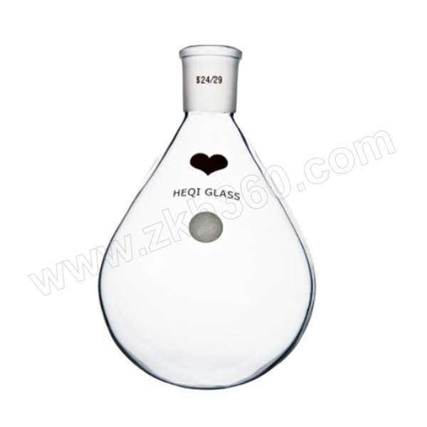 heqiglass禾汽茄形烧瓶b0111442000ml24291只