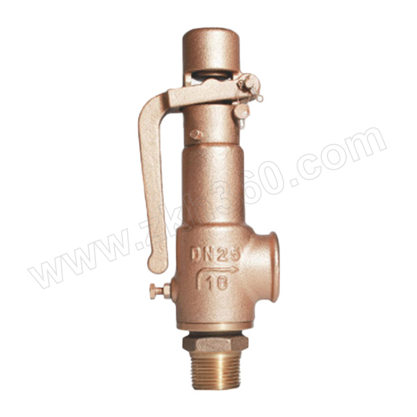 yoy/永一 弹簧式黄铜安全阀 a28w-16t-dn32 公称直径dn32 公称压力1.