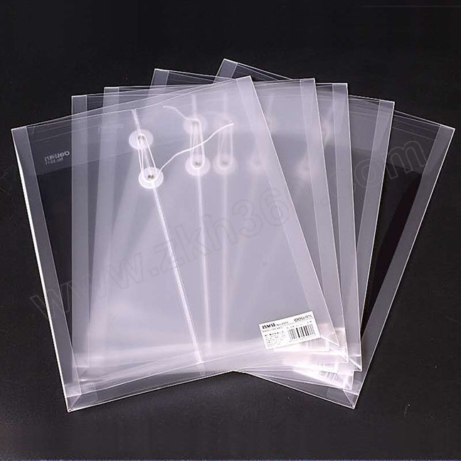 首页>办公用品>文具>文件收纳>文件袋/套>deli/得力白色透明缠绳档案