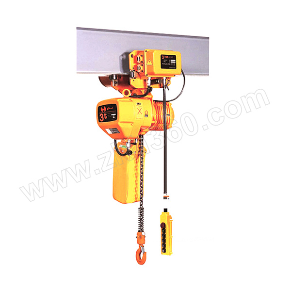 hugong/沪工 运行式环链电动葫芦 hsy-3t9m 单链运行 遥控器带手柄