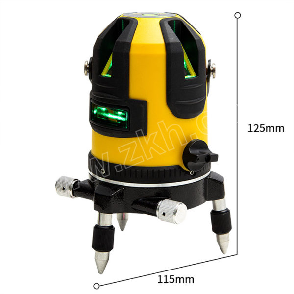 deli得力激光投线仪dl332003ld绿光3线1个