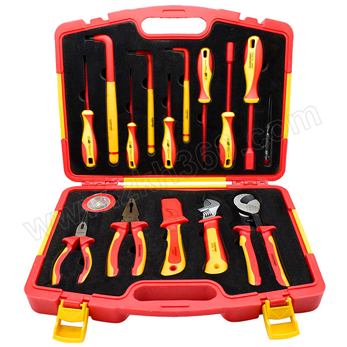 everpower/艾威博尔 vde绝缘电工工具组套 455016 16件 1套【多少钱 