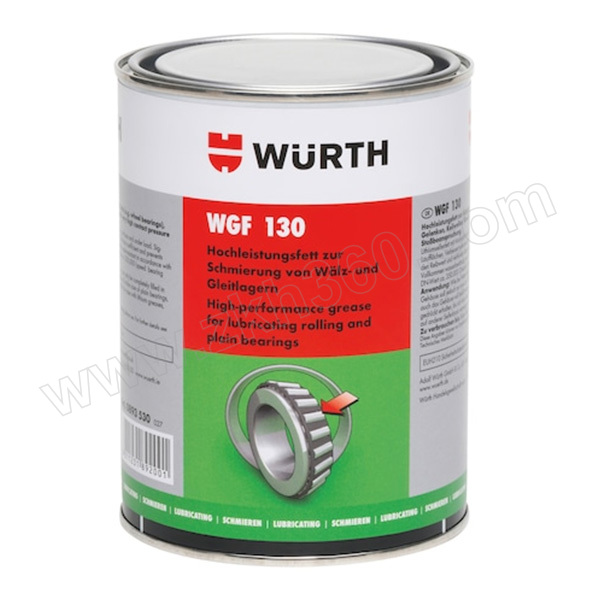 wurth/伍尔特 wgf130轴承黄油 0893530 1kg 1罐
