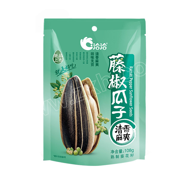 qq洽洽藤椒瓜子170001108g32袋1箱