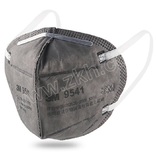 3m活性炭kn95口罩9541灰色1个