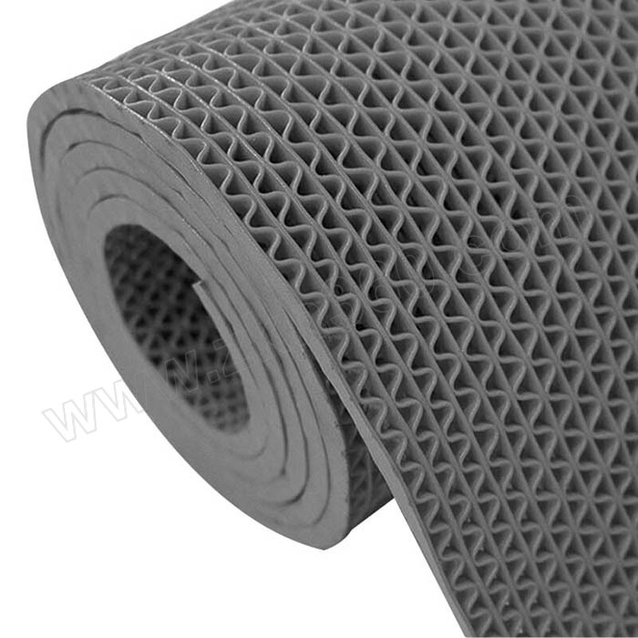 hystic/海斯迪克 hk-53塑胶防滑垫 灰色 1.2m×12m×4.5mm 1卷