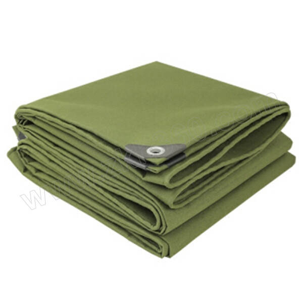 juyuan聚远防雨布有机硅帆布15m13m军绿色1块