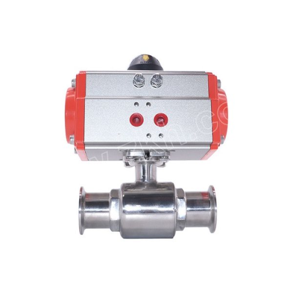 flyflow福莱福流卫生快装直通气动球阀q681f10rΦ102316不锈钢阀体