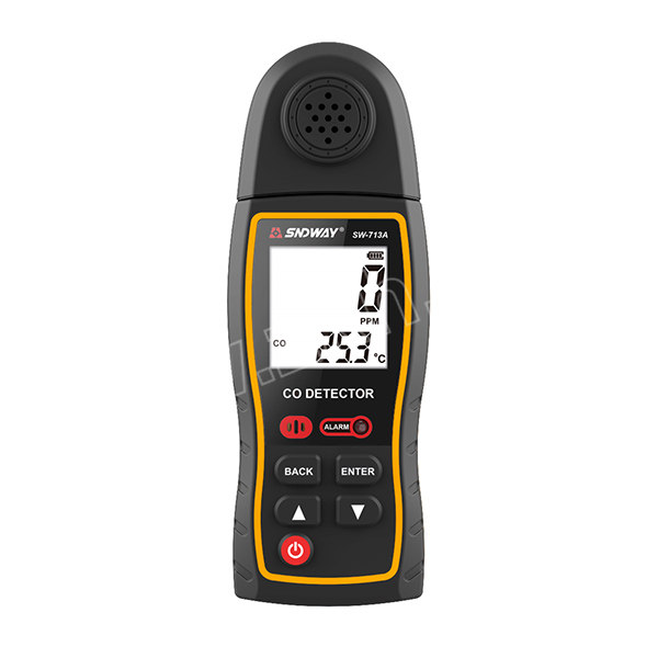 sndway深达威一氧化碳检测仪sw713a测量范围02000ppm误差10分辨率1ppm
