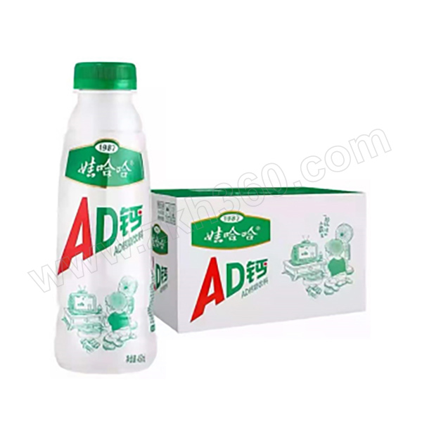 wahaha/娃哈哈 ad钙奶 6908083924331 450ml×15 1箱