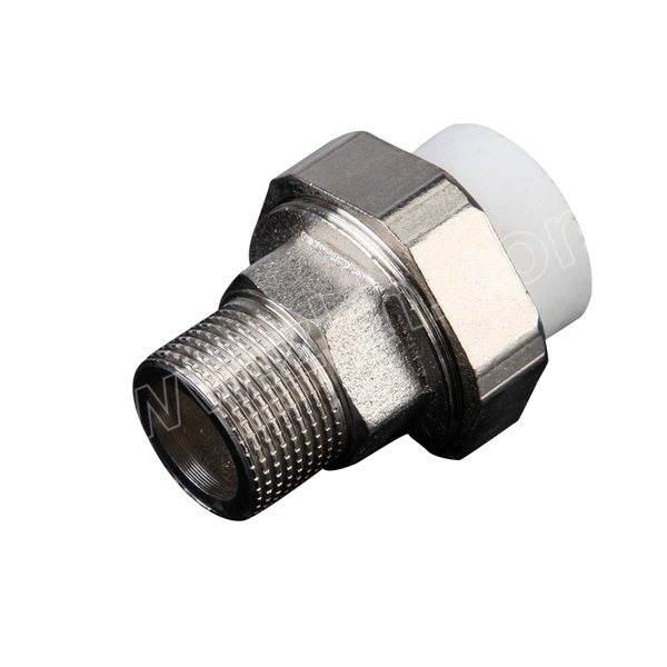 zs/卓塑 ppr材质外丝活接 32mm 白色 国标 1个【多少钱 规格参数 图片