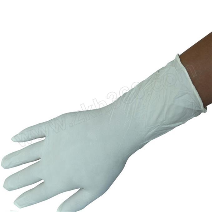 camclean康惠洁一次性丁腈手套12无粉无尘白色6g100只1包