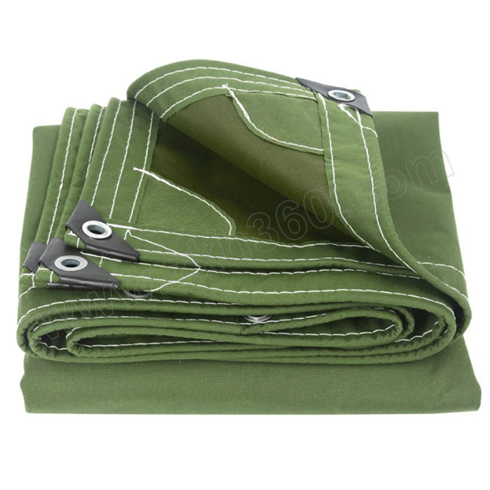 icey/冰禹 篷布 byll-307 4×4m 军绿色 有机硅单涂层帆布 1张