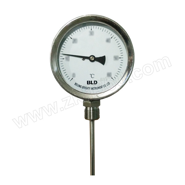 bld布莱迪径向型双金属温度计wssf6134080m2015固定螺纹连接表盘φ100