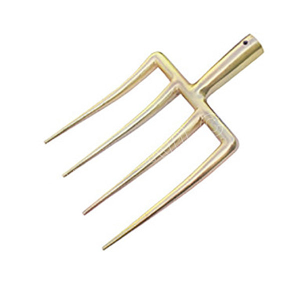 qiaofang中泊桥防276系列铝青铜防爆四齿叉子2761002al1把