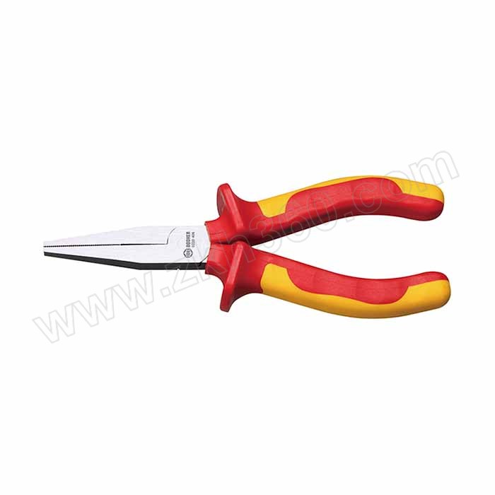 booher宝合双色绝缘扁嘴钳022040661把