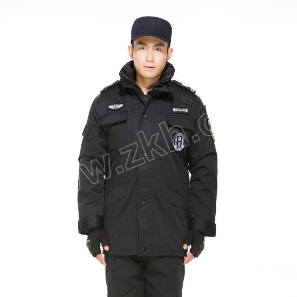 lz玲芝斜纹特勤棉衣冬款185码藏青色不含帽子及标牌1件