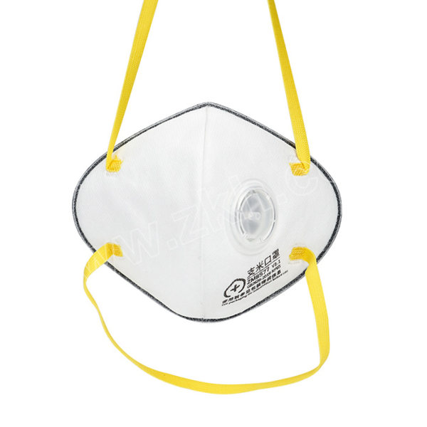 zimiair支米空气颗粒物防护支架口罩zm8577kp95头戴式带阀10只1盒