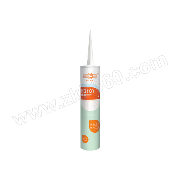 baiyun白云通用密封胶hd101300ml黑色1支