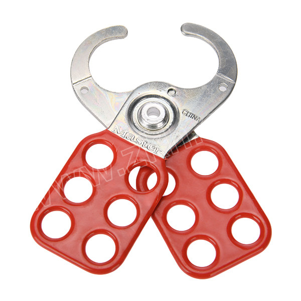 masterlock玛斯特锁钢制锁钩420mcn钳口内直径25mm可挂6把挂锁1个