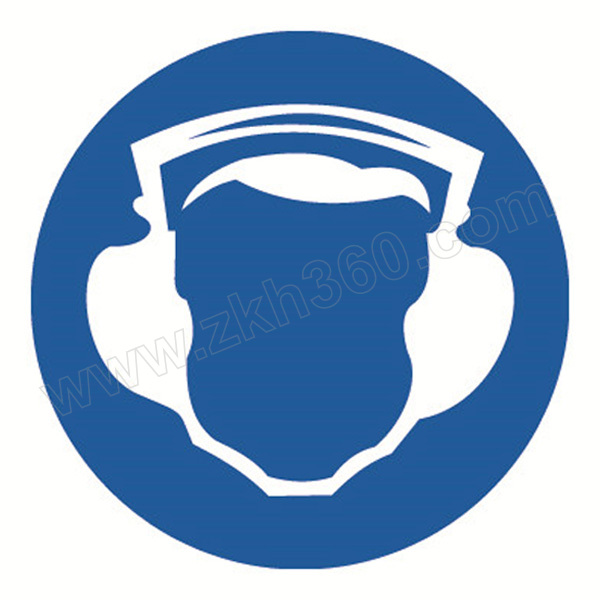 safeware/安赛瑞 gb安全警示标签(必须戴护耳器) 32833 Φ100mm 1包