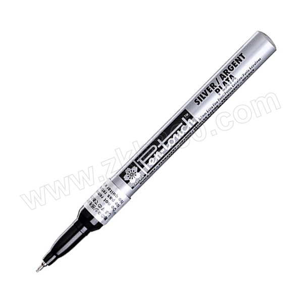 sakura/樱花 极细油漆笔 41102 银色 0.7mm 1支