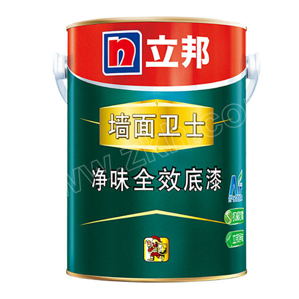 nippon立邦墙面卫士净味全效底漆墙面卫士净味全效哑光白5l1桶