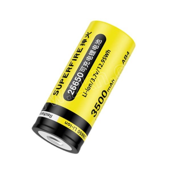 supfire神火26650电池26650电池带包装ab43700mah1个