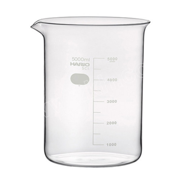 sibata柴田科学烧杯带基准刻度010020500051a5000ml5000ml1个
