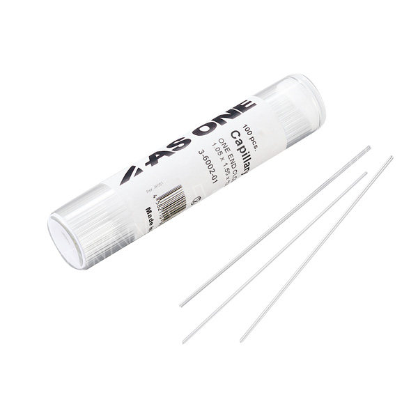 asone亚速旺点样毛细管3600204内径105mm长120mm尺寸两端切断100支1个