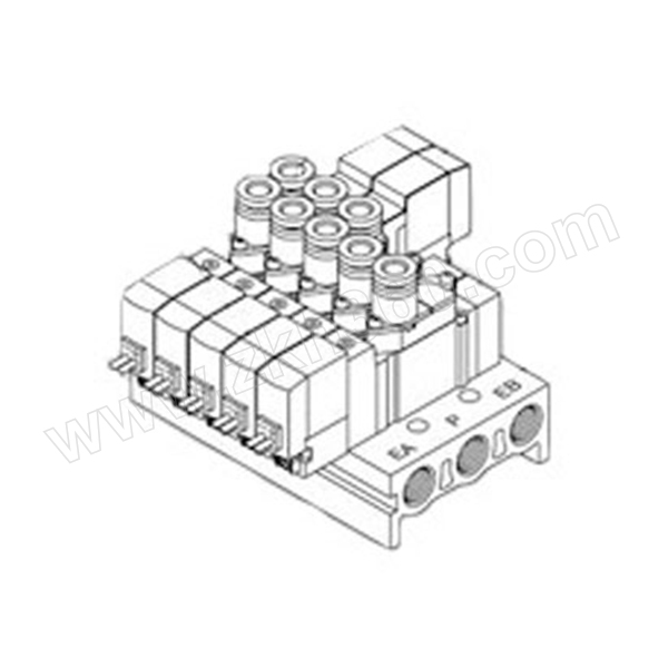 smcsy500系列電磁閥sy5135dz01兩位三通din插座式接口rc18dc24v1個