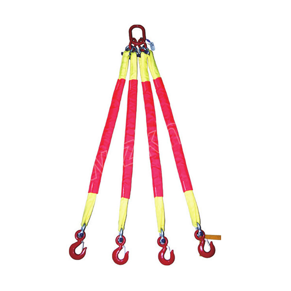 jl巨力四腿吊带索具s45t3m吊带选用rh01型高强环形不含吊钩1套