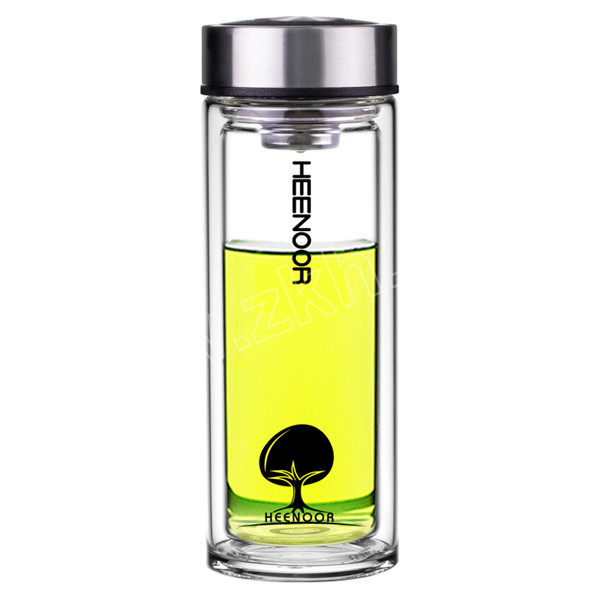 heenoor希诺办公商务双层玻璃杯xn6702可定制logo1个