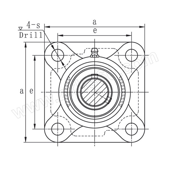 fsb福山ucf系列外球面轴承ucf211内径55mm1套