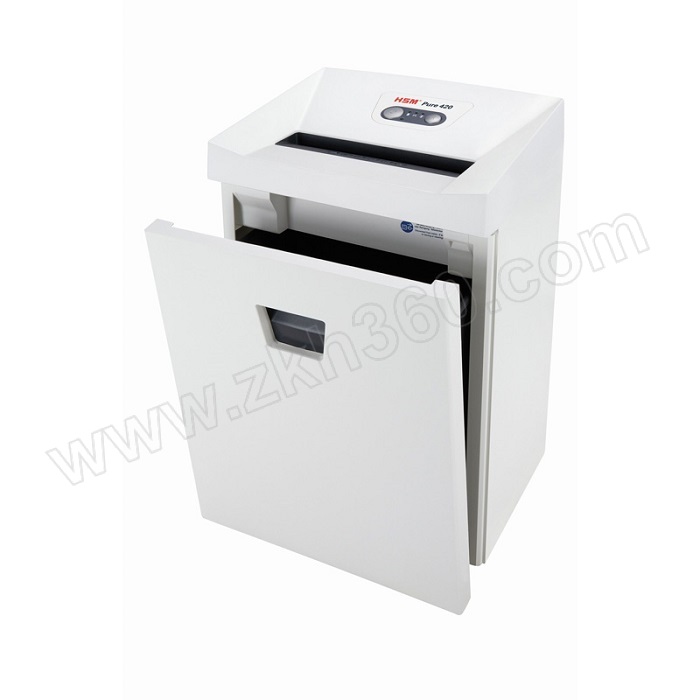 hsm赫斯密中型高保密办公碎纸机pure420碎纸能力20张纸箱容量50l1台