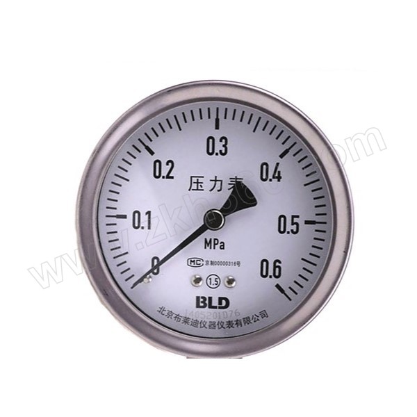 bld/布莱迪 不锈钢压力表 ybha-150-bt-500 0~40mpa 0.