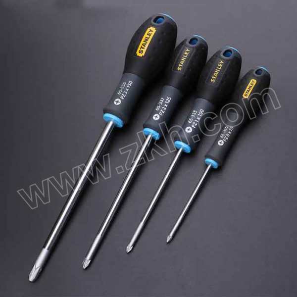 stanley史丹利三色柄米字螺丝批65335141把