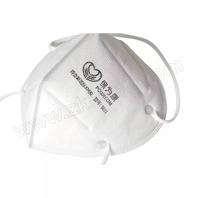 powecom/保为康 防护口罩 9611 kn90 头戴式 不带阀 1包