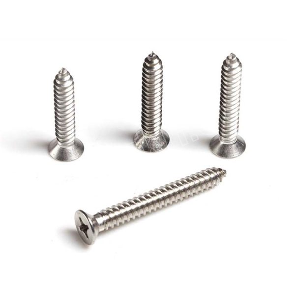 qd强达螺丝316不锈钢十字沉头自攻螺丝m39321个