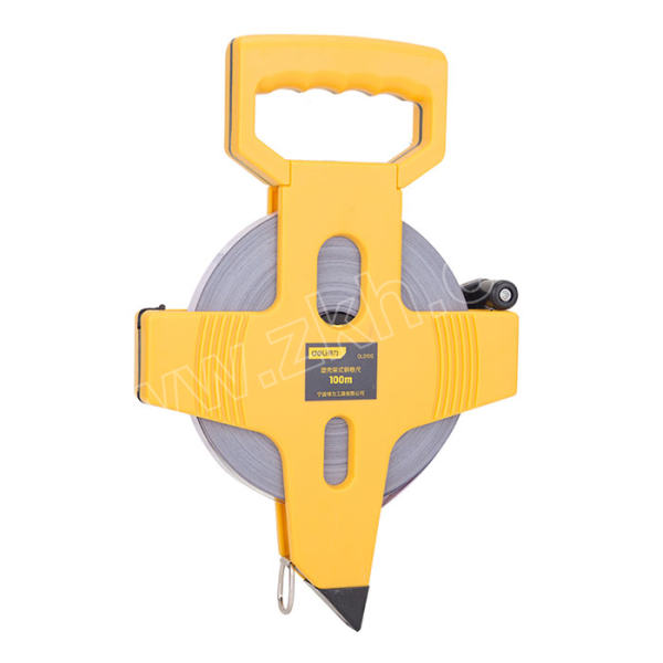 deli得力塑壳架式钢卷尺dl9100100m125mm1把