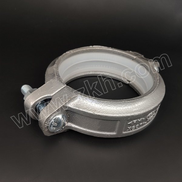 kf卡耐夫衬塑卡箍cskg273dn250球墨铸铁银色3个1箱