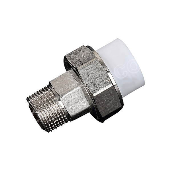 rg瑞光wh9系列ppr外牙活接5050mm白色1个