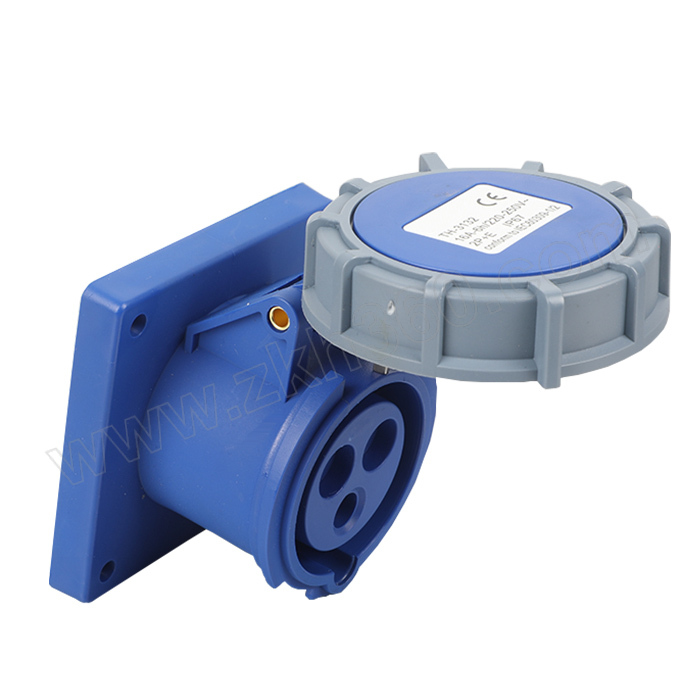 sindr 防水暗装直座户外工业插座 sin3132 230v 16a 第2代 1只
