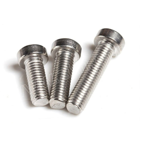 qd强达螺丝304不锈钢薄头内六角螺栓m381个